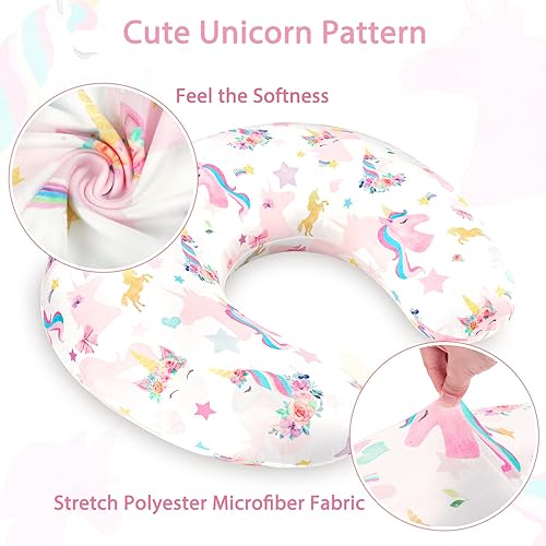 Miniatura 2 de Pea Pod Funda de almohada de lactancia, suave y elástica, funda extraíble para almohadas de lactancia, cómoda funda de almohada de lactancia para