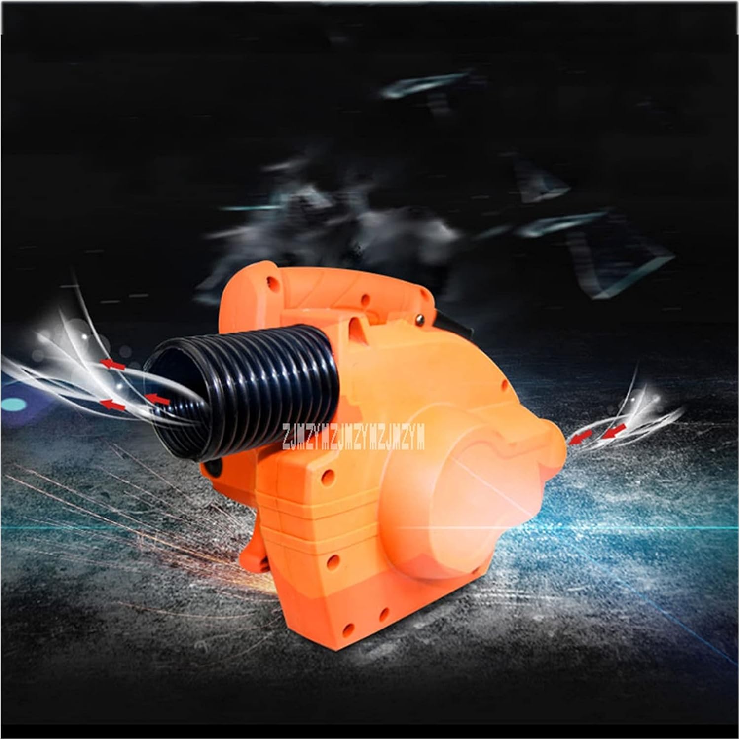 Electric Air Blower Dual-use Industrial Dust Blowing Dust Collector Home Computer Cleaner Universal Vacuum Cleaner 1280W(110)