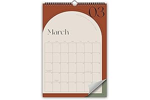 Aesthetic Minimalistic 2023-2024 Wall Calendar