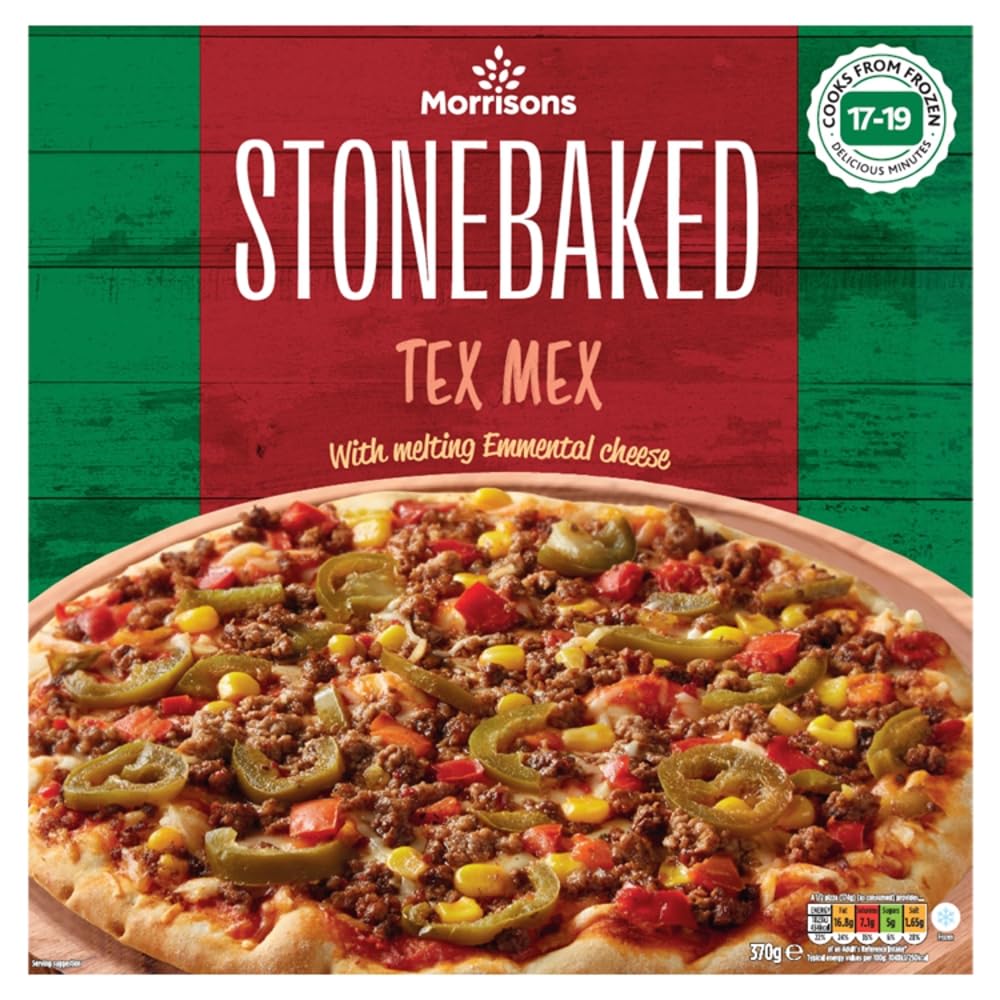 Morrisons Stonebaked Tex Mex, 370g