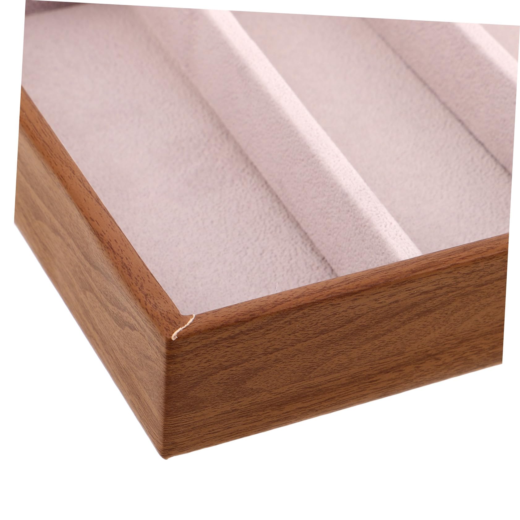 Organizador de Gafas y Joyas Multifuncional de Madera con Bandeja Rígida para Escritorio Funda Protectora para Gafas de Sol y Accesorios Resistente y Fácil de Limpiar para Hogar y