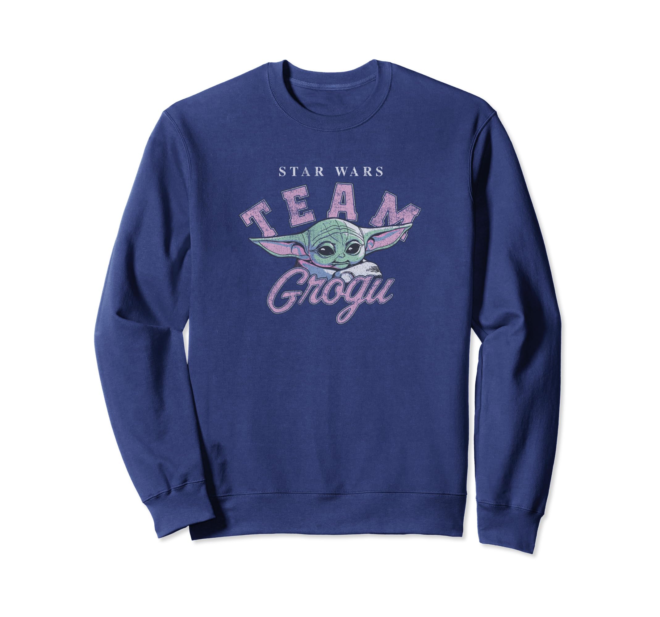 Star Wars The Mandalorian Team Grogu Sweatshirt, Blue