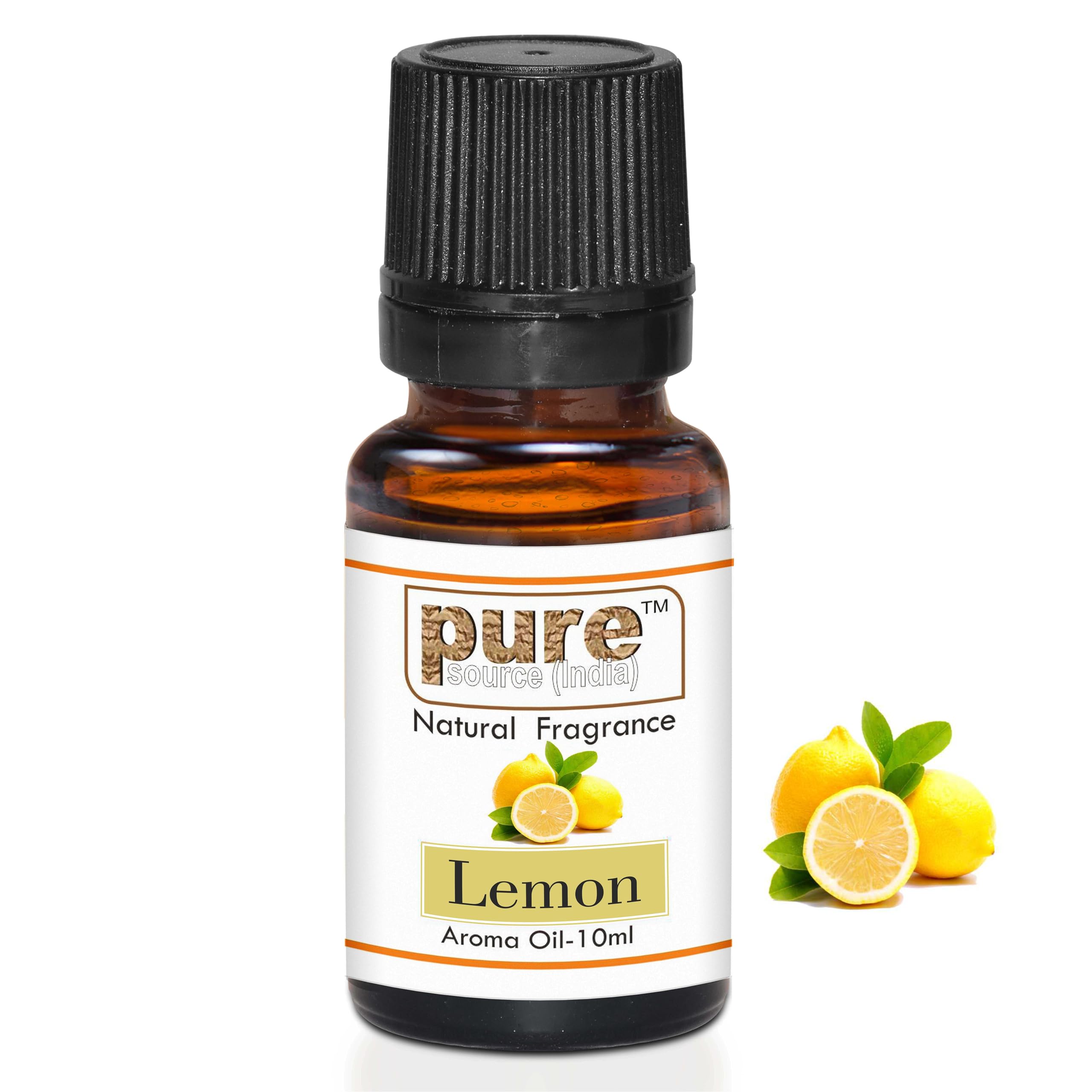 Pure Source India Aroma Oil for Home Fragrance | Best for Aromatherapy | Meditation | Used in Diffusers, Candles, Air Fresheners, Soaps (10ML) (Lemon) (B0D671PK1N) Amazon Price History, Amazon Price Tracker