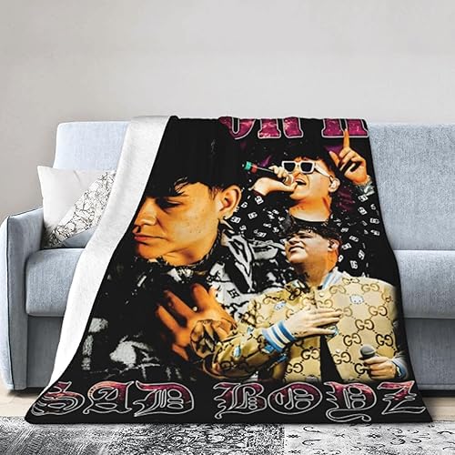 Miniatura 3 de DUMIERTKL Junior Singer H Manta de franela súper suave, cálida y acogedora para sofá, sofá y cama, de 40 x 30 pulgadas