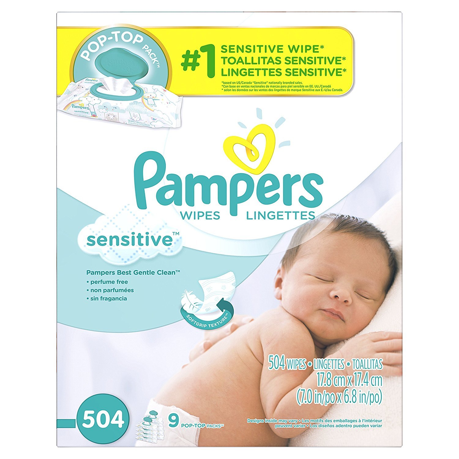 Pampers Sensitive Baby Wipes