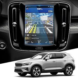 ボルボ Volvo V60 XC40 XC60 8.7インチ カーナビ 保護フィルム ガラス フィルム 9H キズ防止 汚れ防止 低反射 HD 高感度タッチ 自己吸着タイプ ボルボ volvo v60 xc40 xc60 アクセサリー パーツ