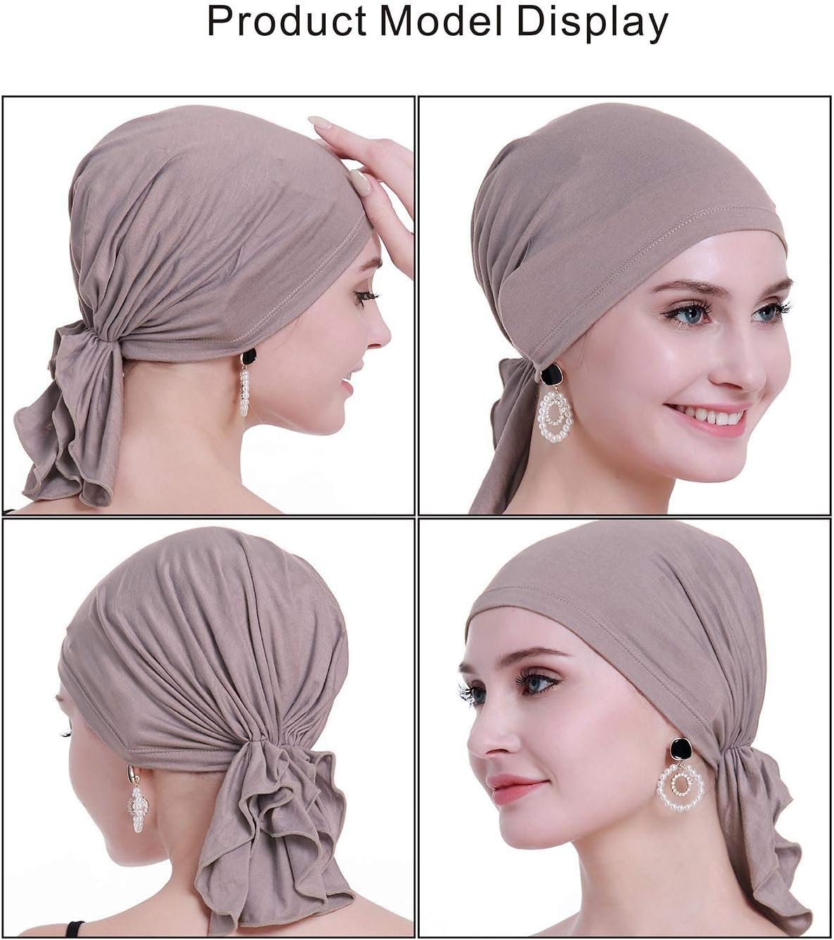 osvyo Chemo Headscarf for Women Hair Loss - Cancer Slip On Headwear Turbans Sealed Packaging - Image 2