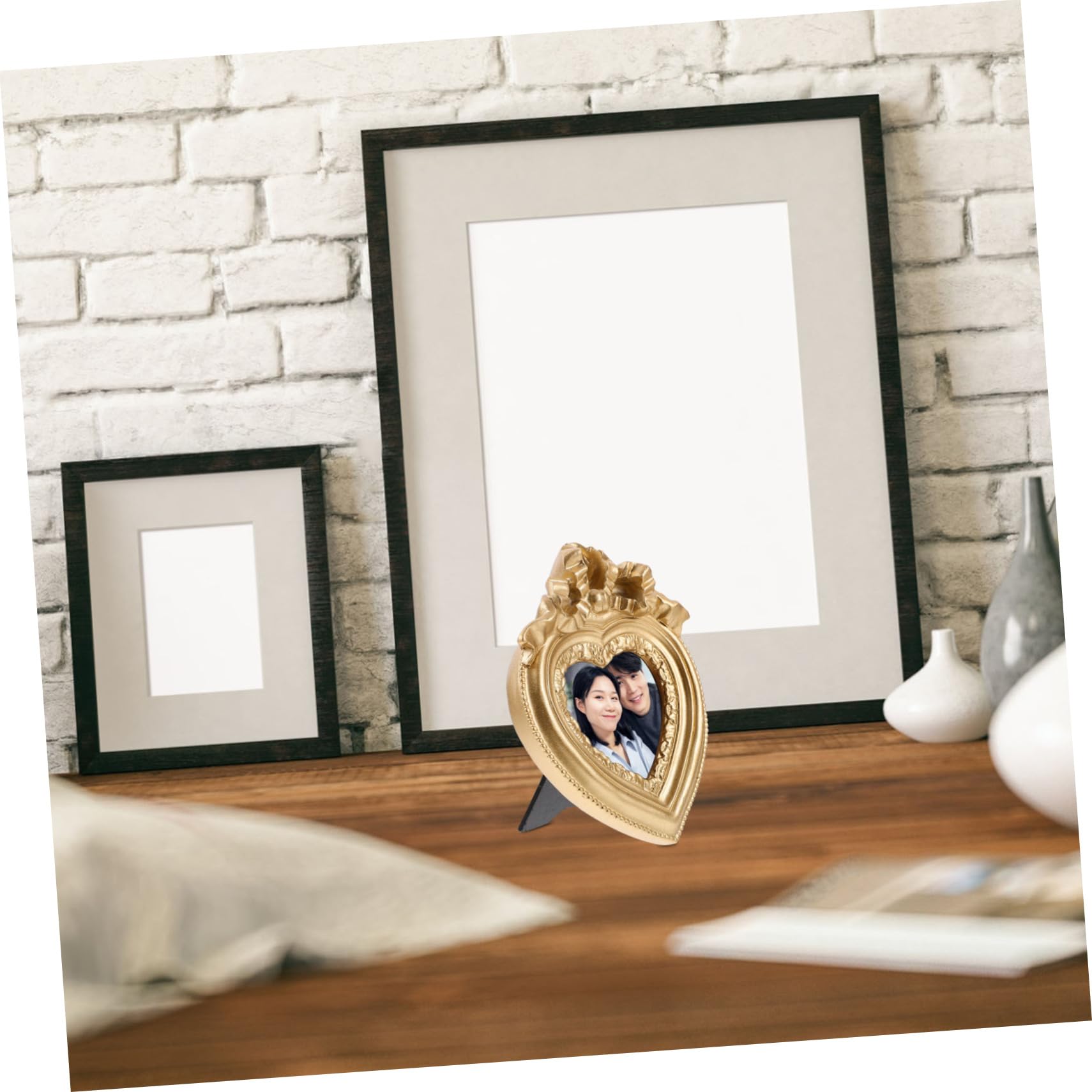 Amazon.com - Antique Heart Picture Frame Vintage Embossed Photo