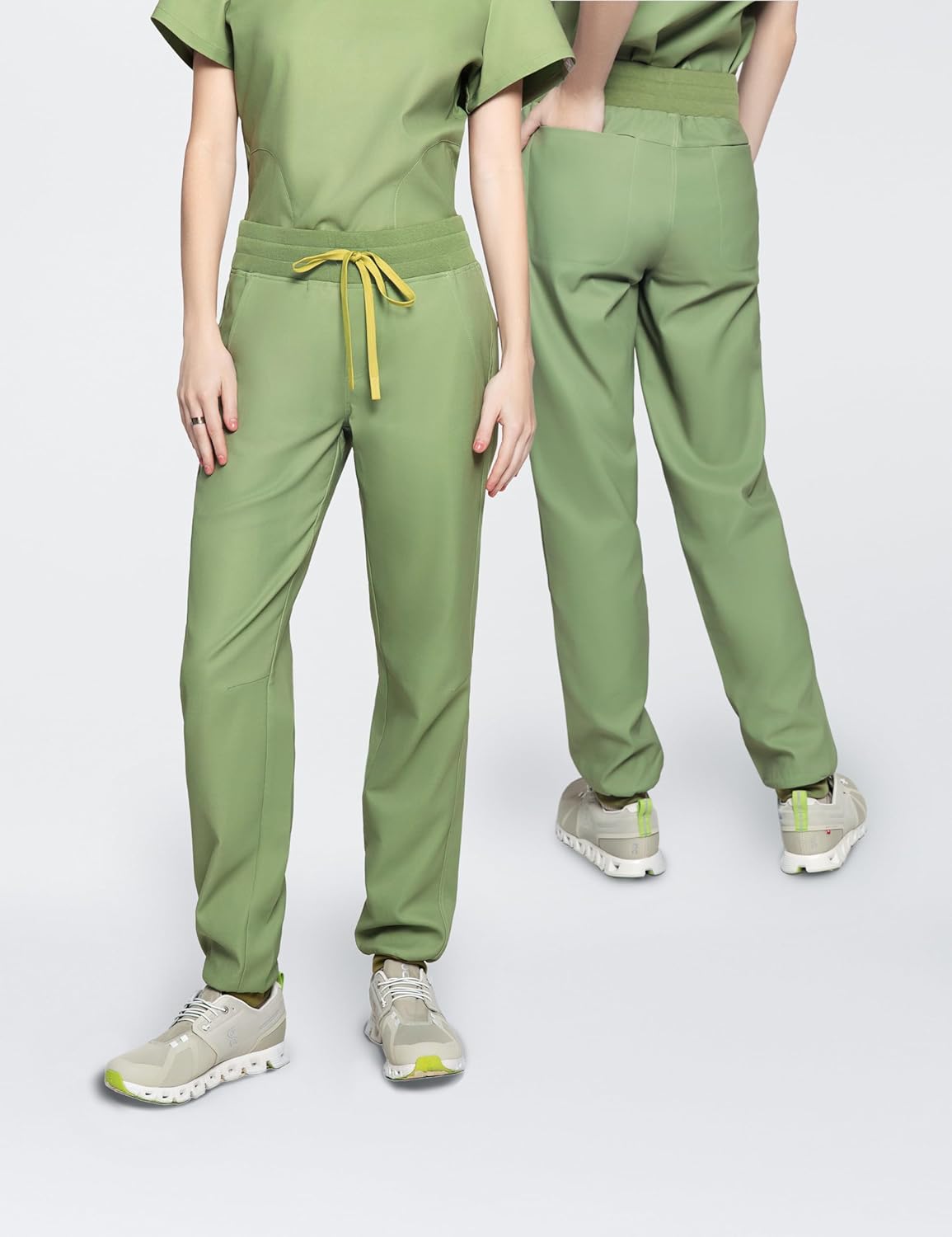 Sutton Jogger Scrub Pants for Women – 6 Pockets, Comfort, Stylish, Hi-Stretch, Classic Fit - Image 2