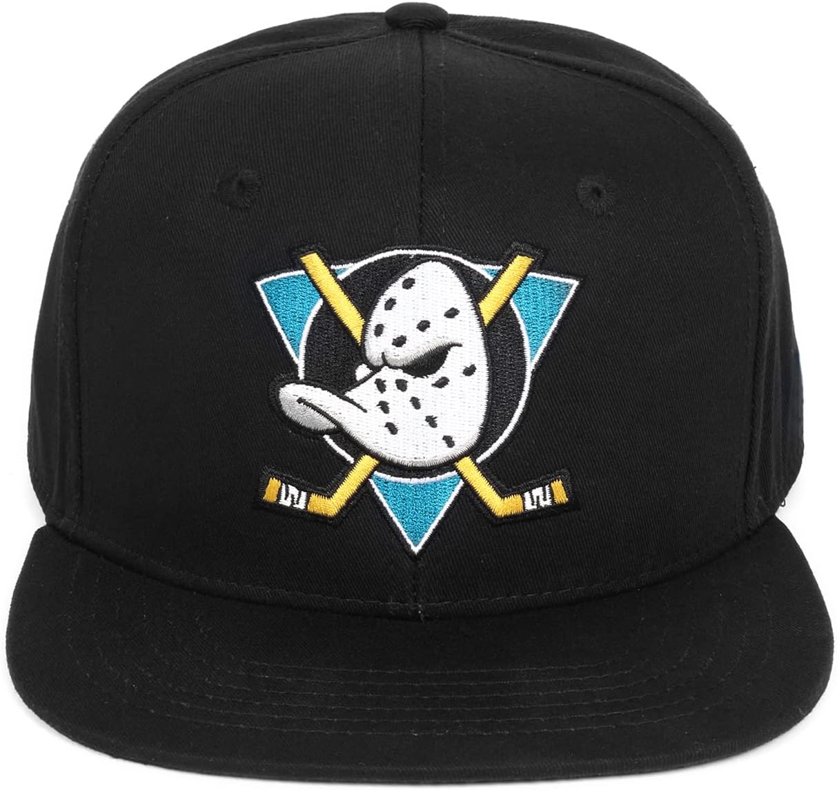 TRIVINKIN Mighty Ducks hat Men's Duck hat Hockey Cap Adjustable Snapback Baseball Hat with Embroidered Logo Size (S-XL) - Image 2