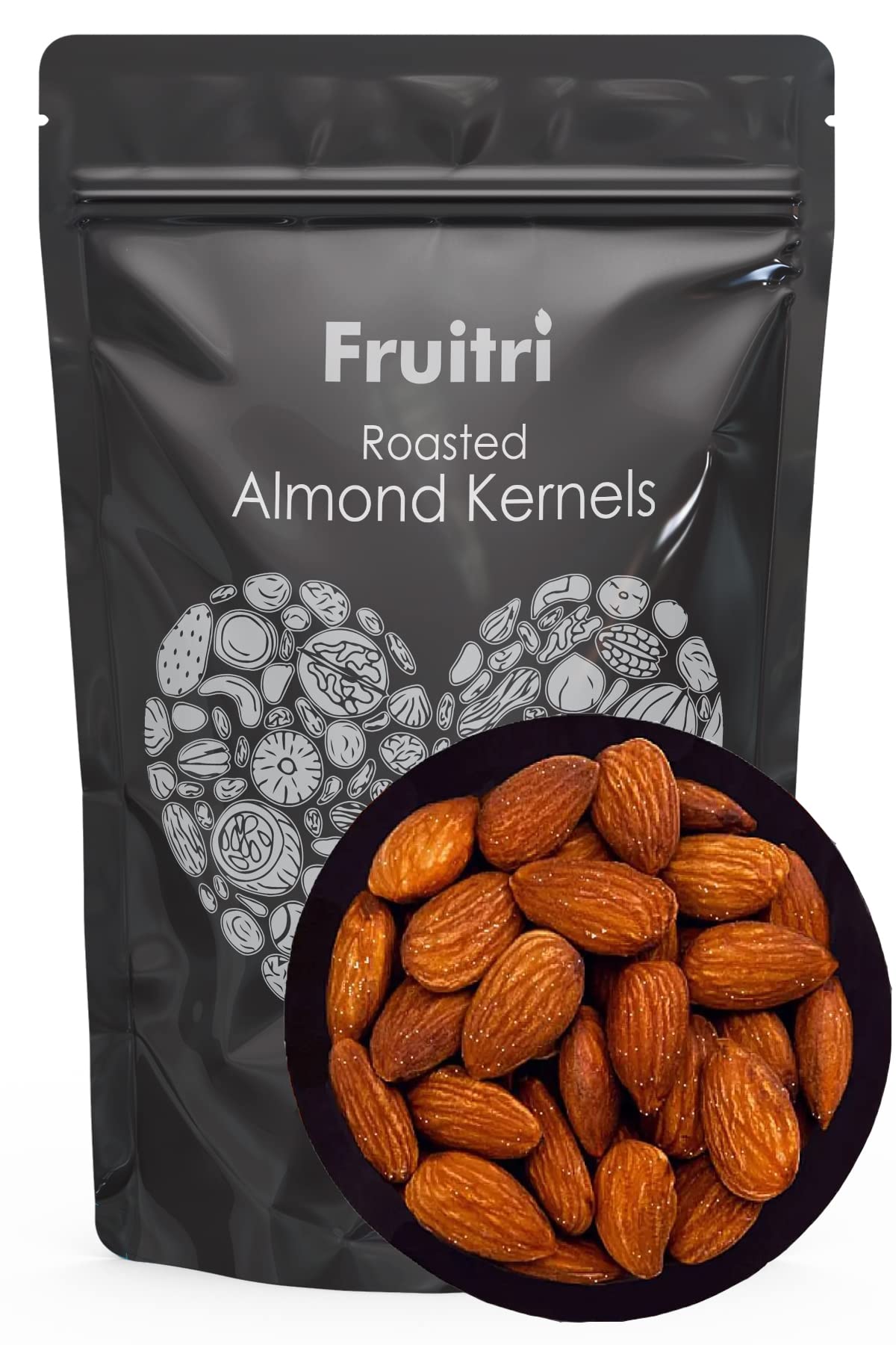 Fruitri Roasted & Salted California Almonds, Tasty and Delicious 100% Pure Badam Giri , 1kg (B07N5HNFWZ) Amazon Price History, Amazon Price Tracker