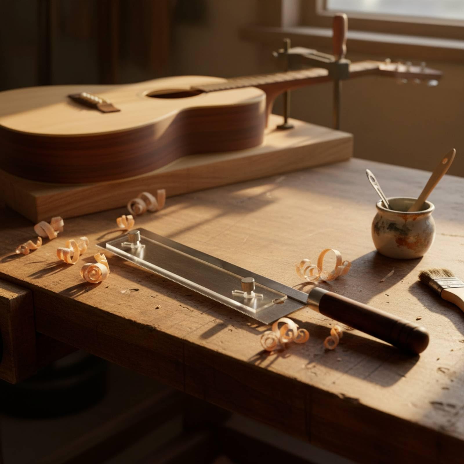 Seghetto da Traforo con Manico in Legno Regolabile Utensile da Taglio Sottile Utensile per Officina