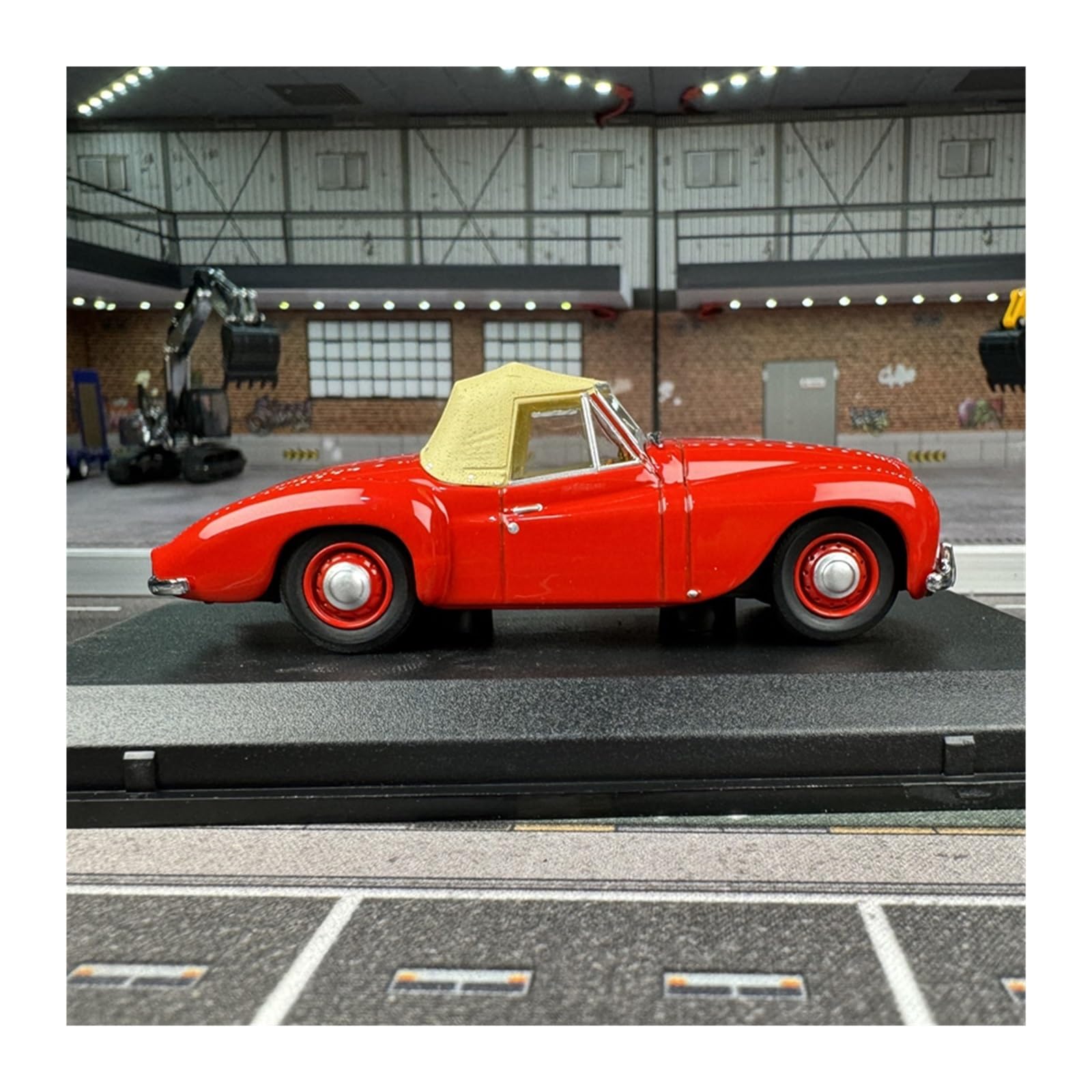 Metallo Scala Replica 1 43 Per Bradford Jowett Roadster 1950 Modello Di Auto In Lega Da Collezione Vintage Retro Rosso Hobby Veicoli Giochi Set