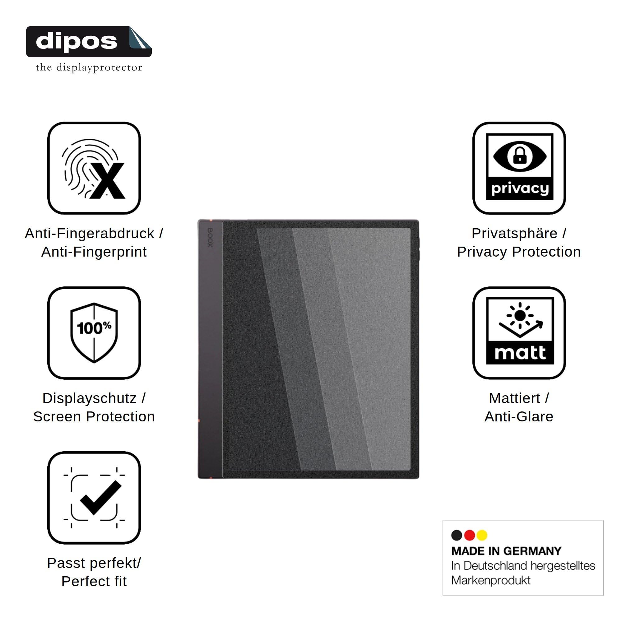 dipos Protector de Pantalla Antiespía para Onyx Boox Note Air6 C