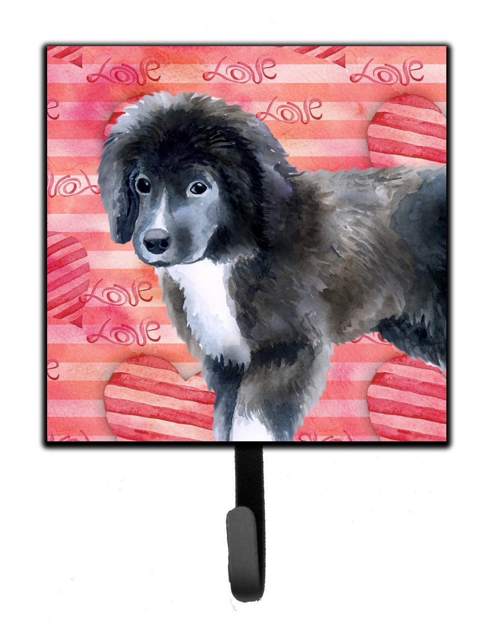 Caroline de trésors de Terre-Neuve Puppy Love Crochet Mural, Multicolore, S