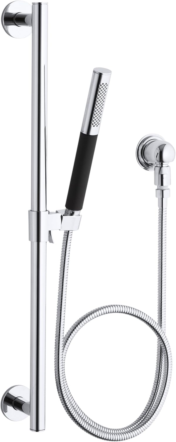 Kohler K8487CP Hotel Handshower Kit, Polished Chrome, 0.5 Shower