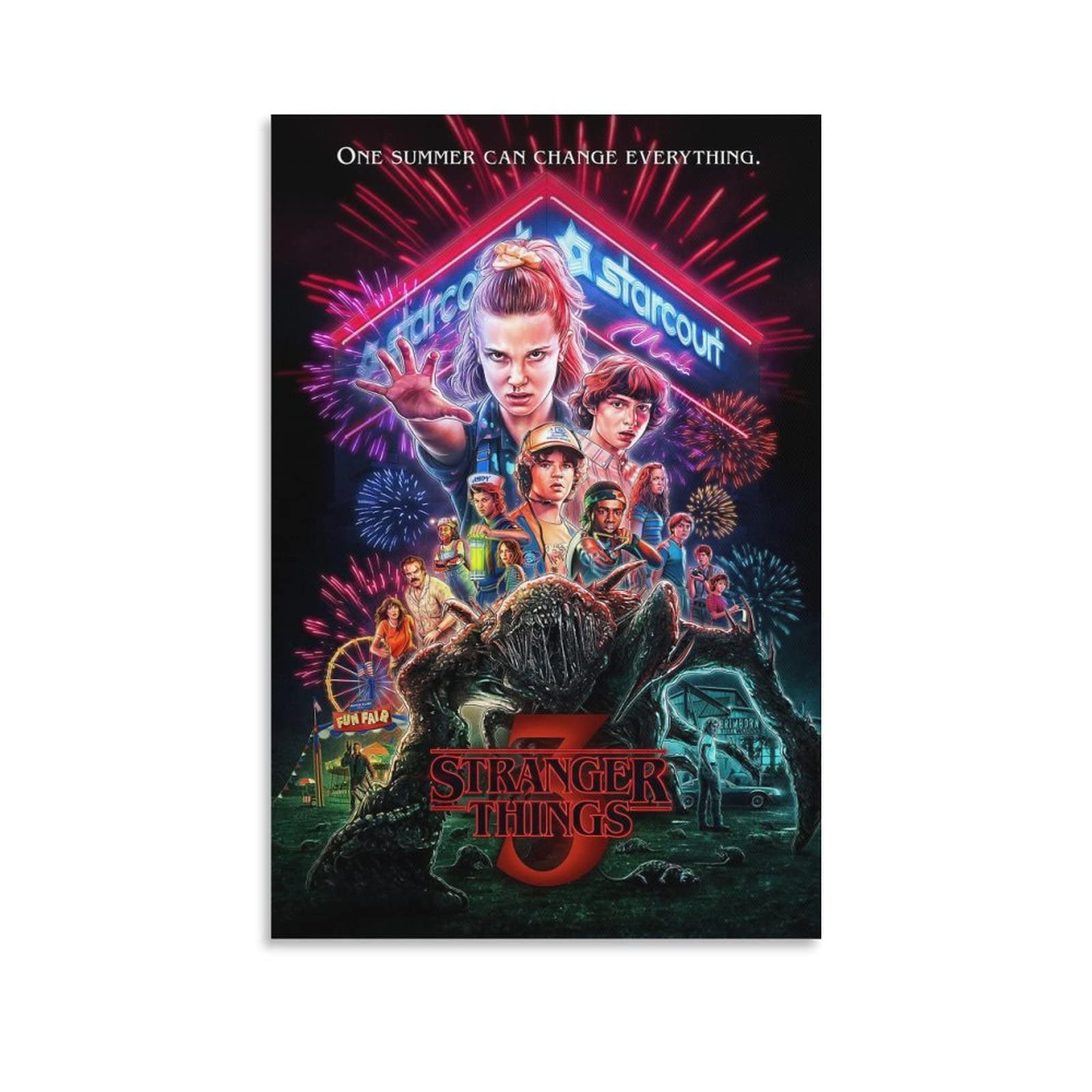 Stranger Things 3 ポスター キャンパス Stranger Things 3 ポスター キャンパス Amazon.co.jp: POSTER STOP