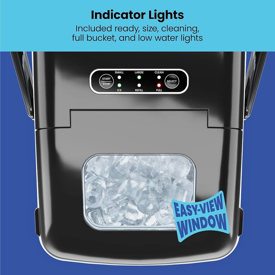 Amazon.com: Iceman Dual-Size Countertop Ice Maker Machine