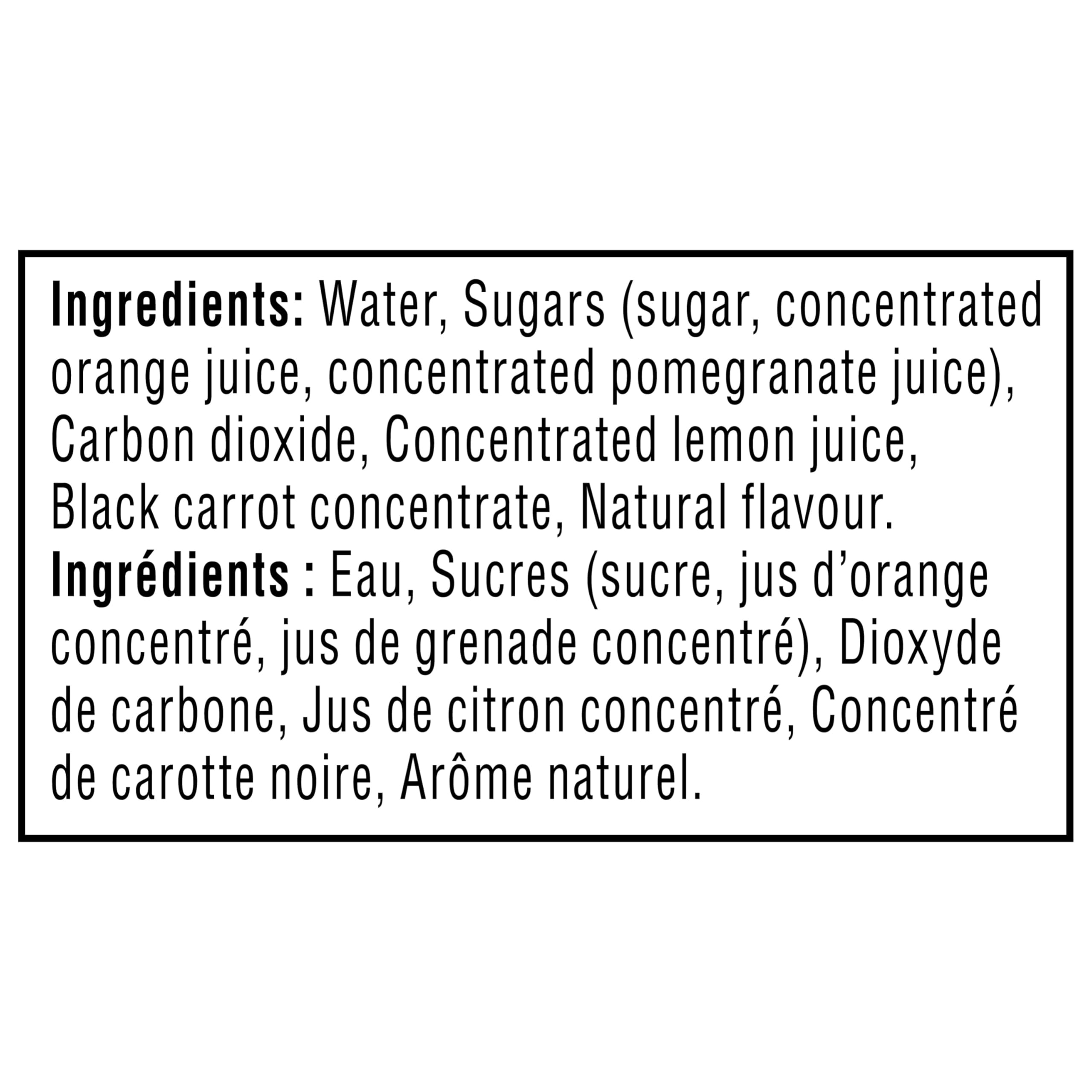 San Pellegrino Naturali – Boisson pétillante italienne Melograno & Arancia, orange et grenade, 330 ml, 24 canettes au total