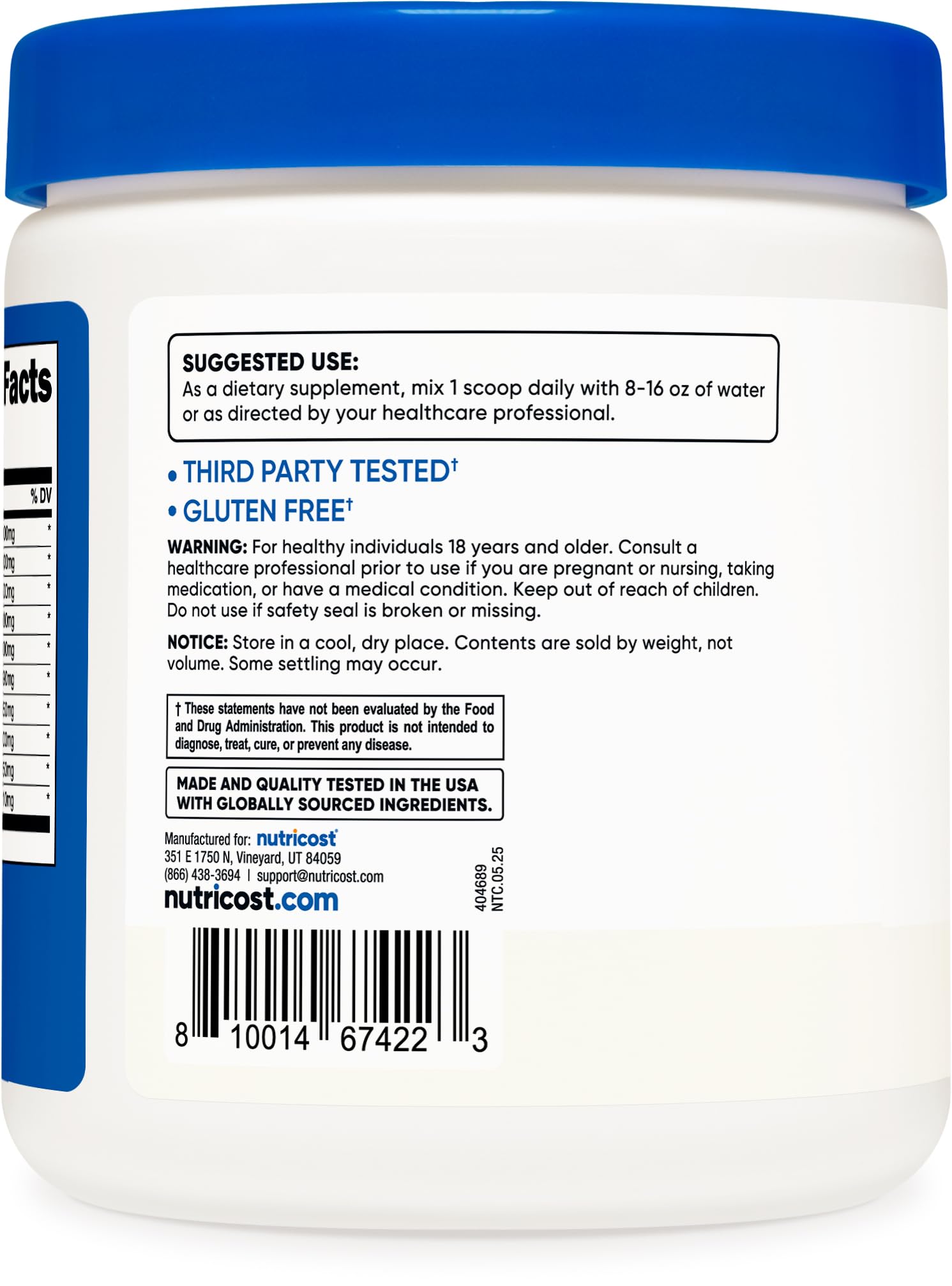 Nutricost EAA Powder 30 Servings (Unflavored) Essential Amino Acids — Amazon image 4