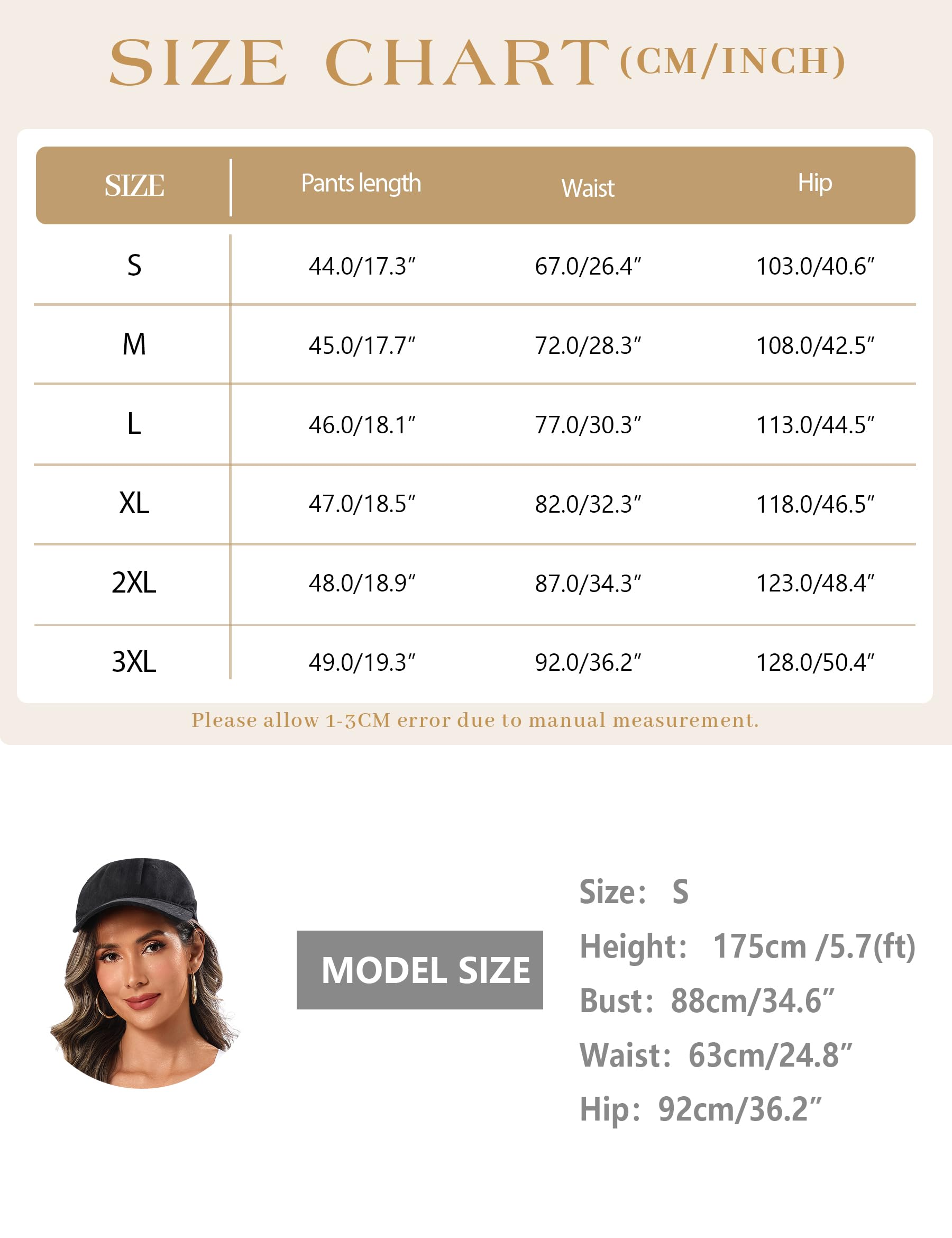 Uniexcosm Pantalones Cortos para Mujer, Bermudas Casuales Elásticos de Cintura Alta con Bolsillos