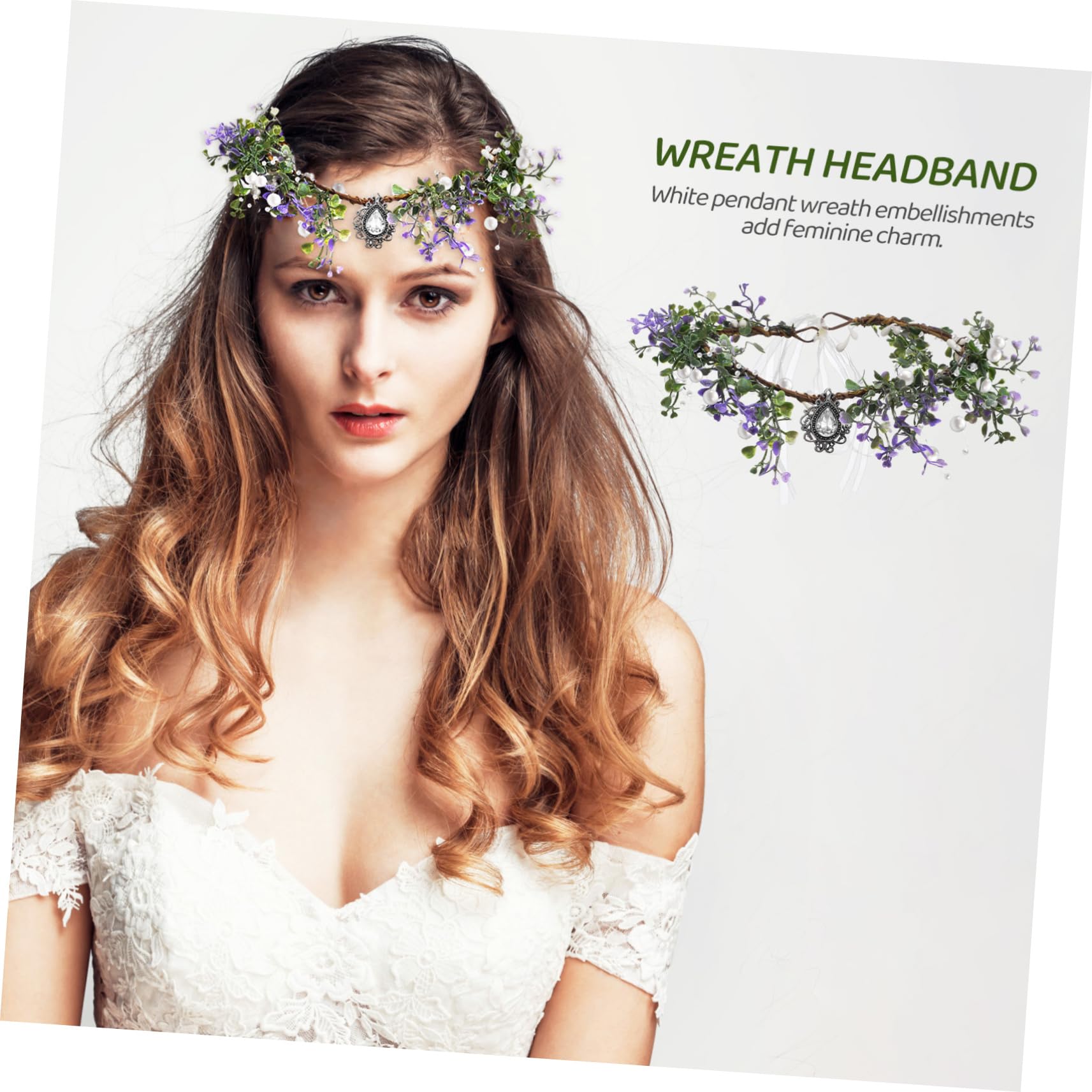 VALICLUD 8stücke Blumenkrone Stirnband Für Frauen Handgefertigte Haarschmuck-kopfbedeckung Mit Einzigartigem Strass Für Hochzeit Party Und Besondere Anlässe