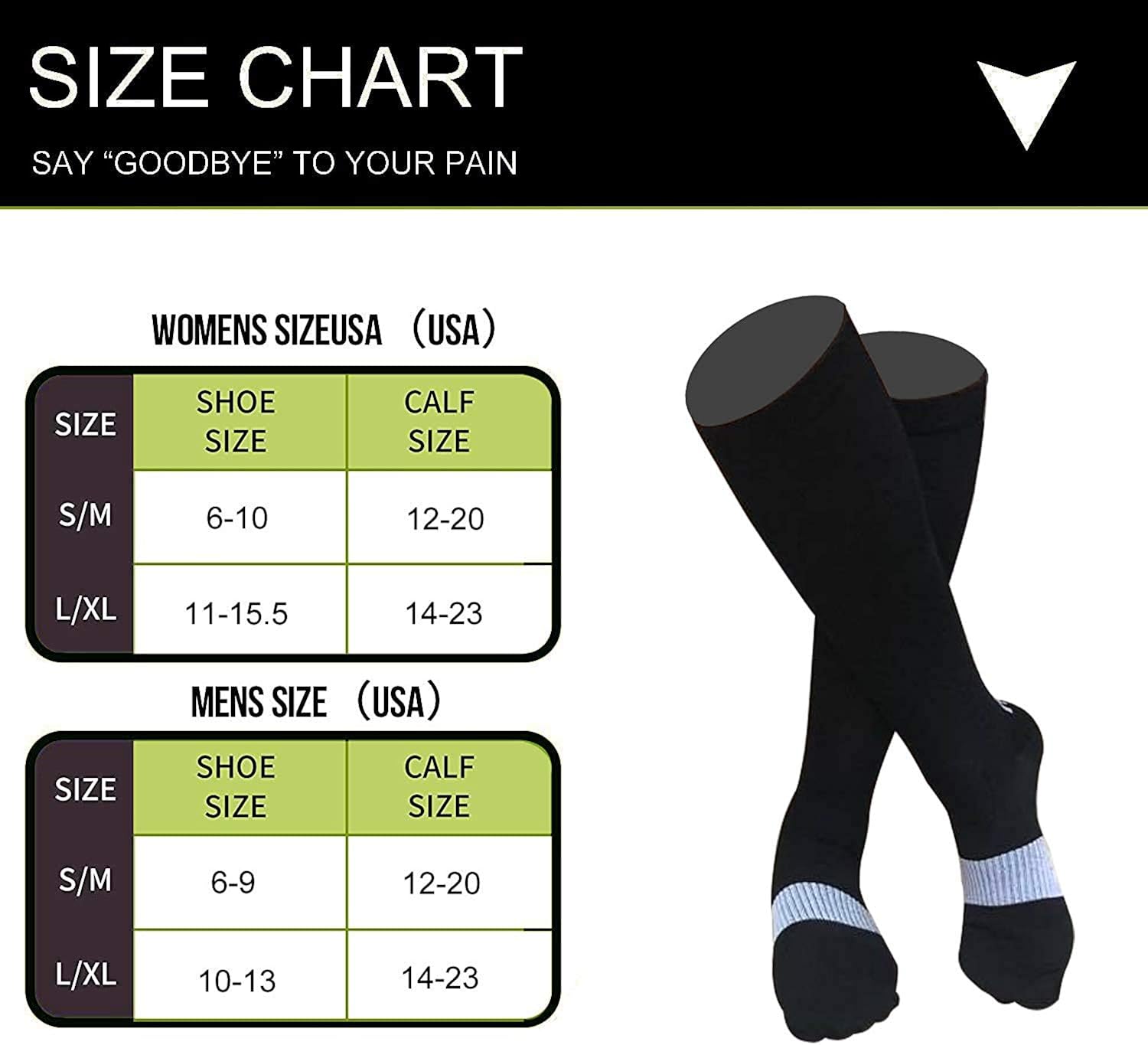 3 Pack Copper Compression Socks - Compression Socks Women & Men Circulation - Best for Medical,Running,Athletic