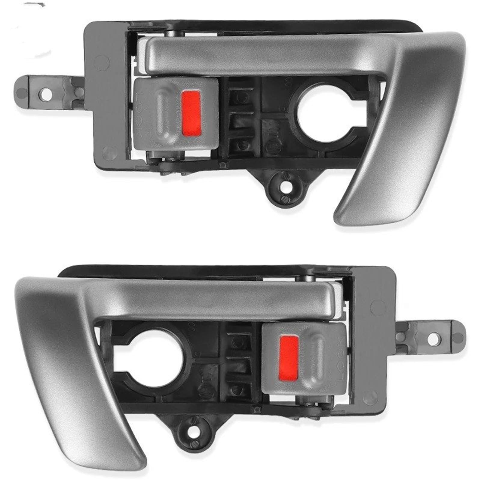Punxdda Car Inner Handle 82620-2B010 82610-2B010 for Hyundai for Santa FE 2007 2008 2009 2010 2011 2012 Car Interior Door Handle(2pcs)