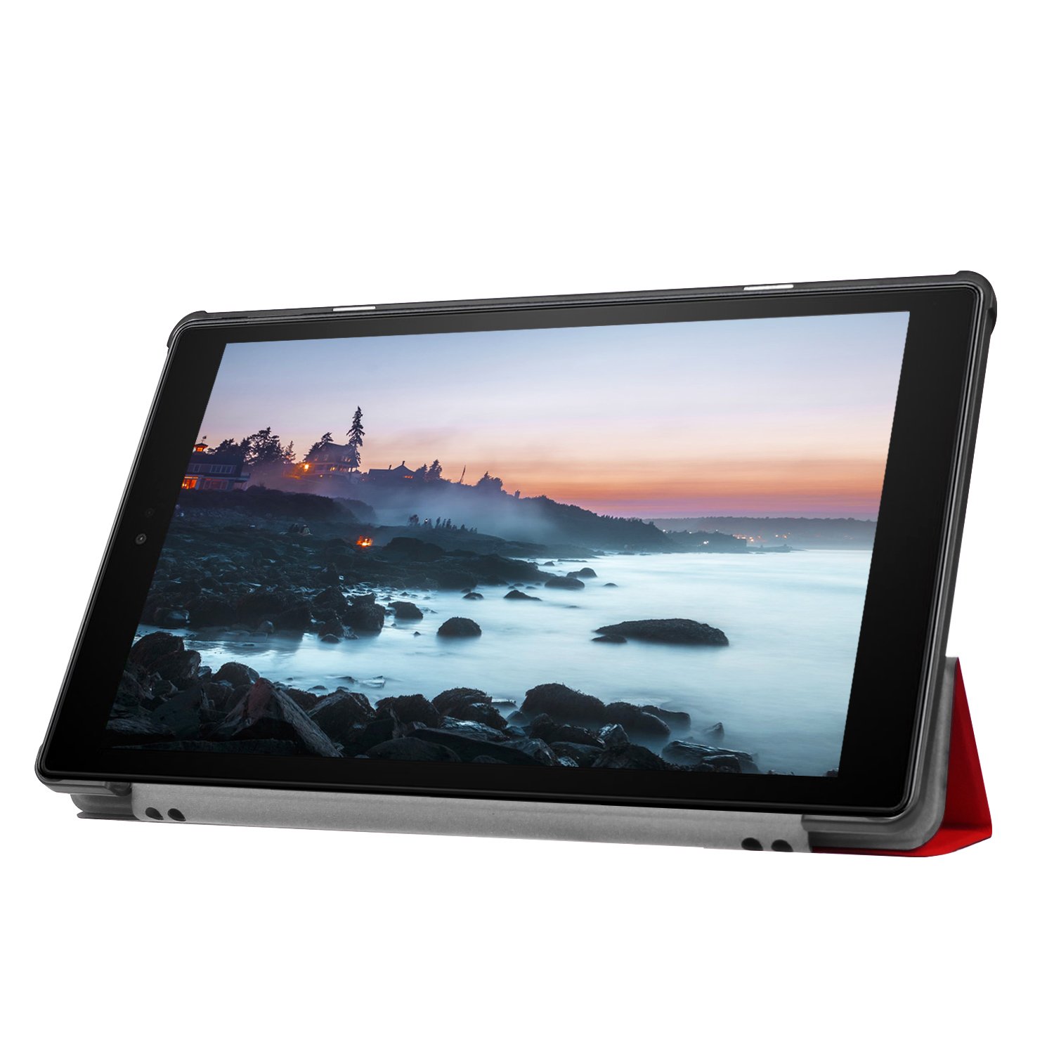 Lobwerk Hülle Für Fire HD10 10.1 Zoll (2017/2019) – Slim Smart Case Mit Standfunktion & Touch-Pen Inklusive