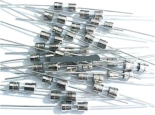 20 Pieces 3.6 * 10 Straight pin Fast-Melting Glass Fuse 3.6x10mm 3 * 10 Fuse 250V 0.5A 1A 1.5A 2A 3A 3.15A 4A 5A 6.3A 8A 10A Double Cap pin (Size : 6.3A)