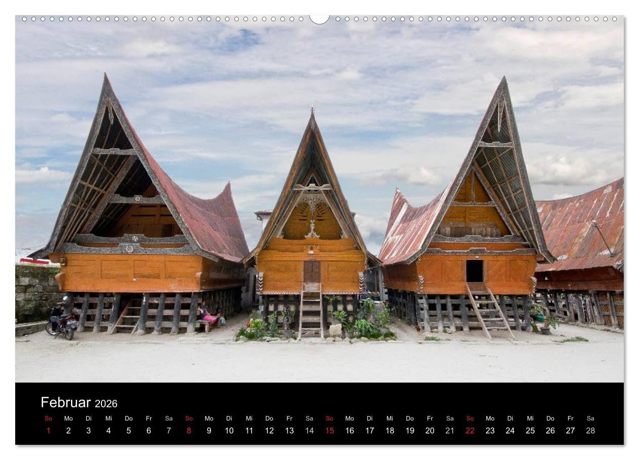 Indonesien (hochwertiger Premium Wandkalender 2026 DIN A2 quer), Kunstdruck in Hochglanz: 12 Fotos aus einem Land mit tausenden Gesichtern. (CALVENDO Orte)