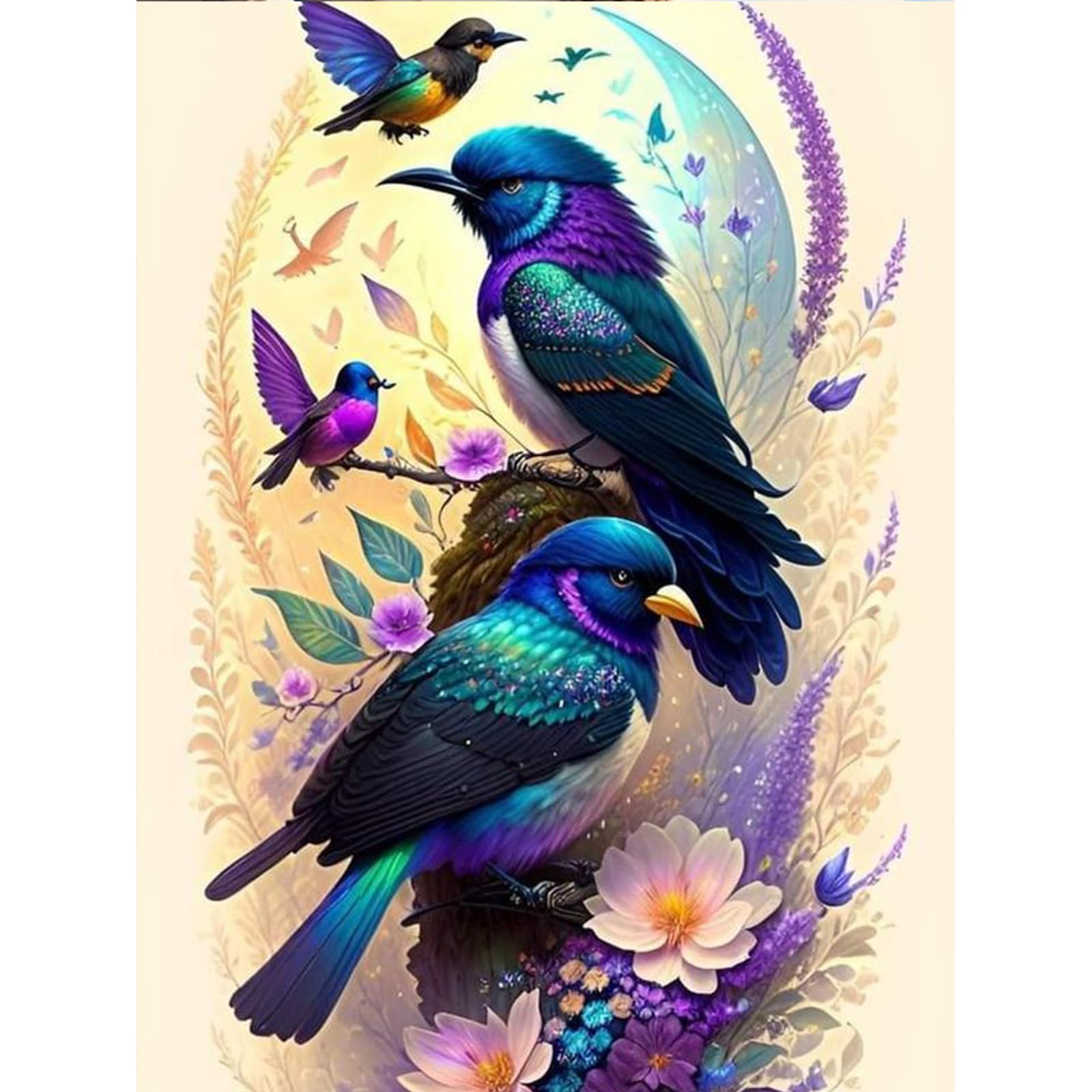 Oiseau - 5D Diy Kit Broderie Diamant Diamond Painting PL9391