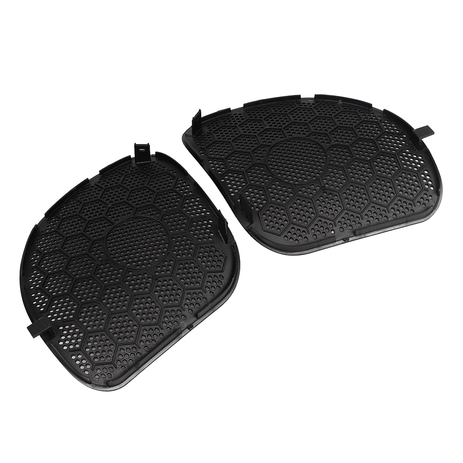 Griglie per altoparlanti con carena nera Griglie per altoparlanti anteriori della copertura a rete Adatto per Harley Road Glide FLTRX 2015-2023