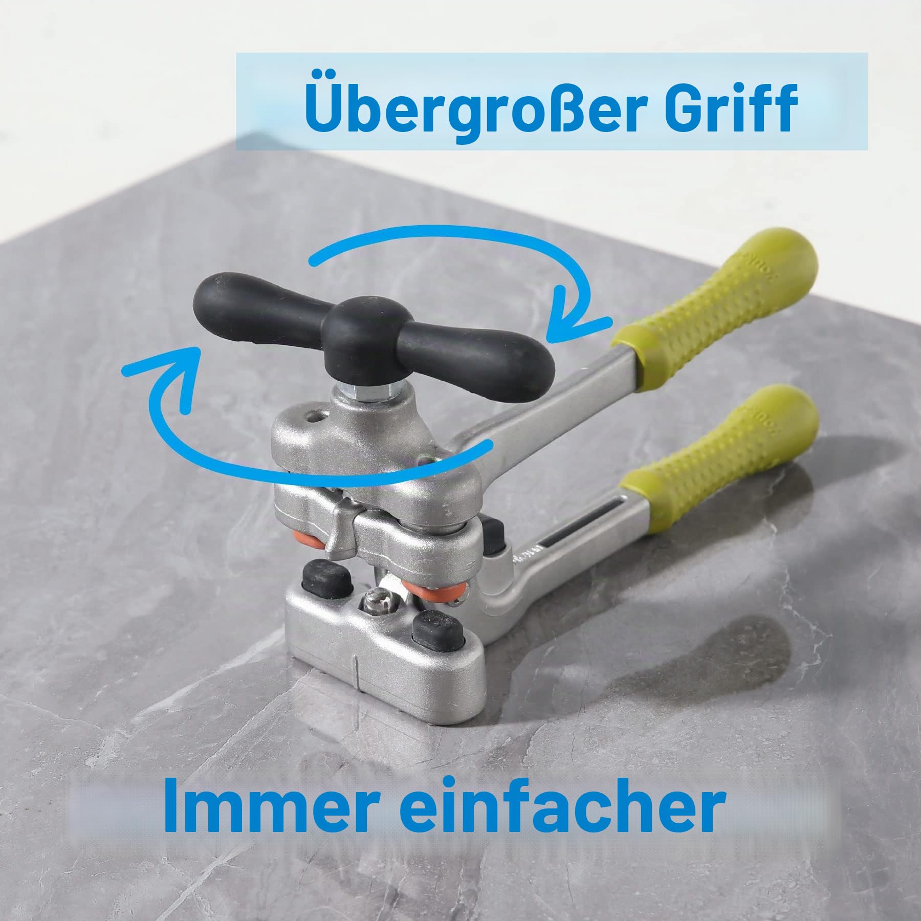 tile cutter manuelle Fliesenschneider Tool Kit mit großen Fliesenschneider (kann 48" schneiden), leistungsstarke Zange, 3Pcs Schneidklingen und 3Pcs Schneidräder