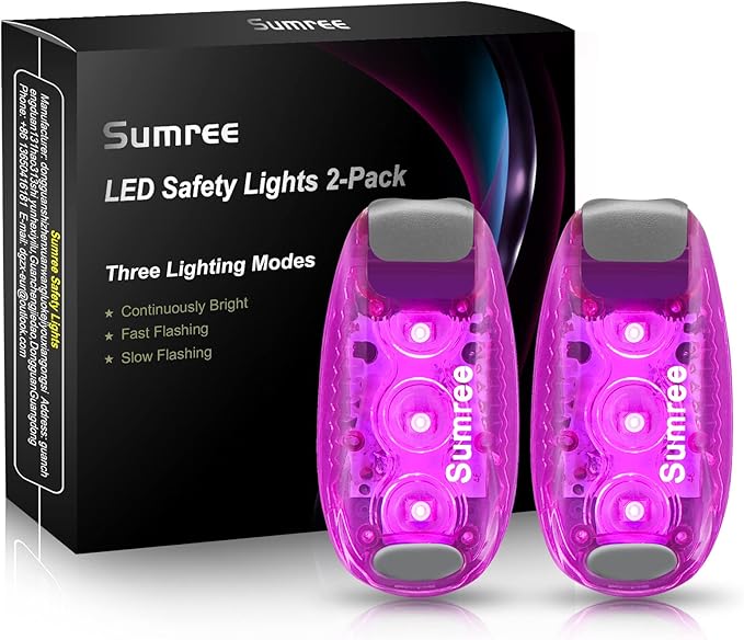 Sumree LED Safety Light Set with Multi-Mode Features