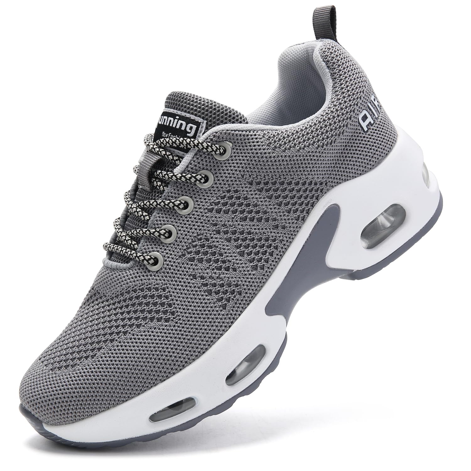 Myztra Sneaker für Damen mit Luftkissen Netzstoff Atmungsaktiv Leicht Bequem als Sportschuhe Laufschuhe für Fitness und Alltag