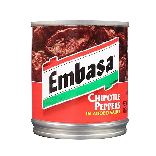EMBASA Chipotle Peppers en salsa Adobo 7 onzas paquete de 12