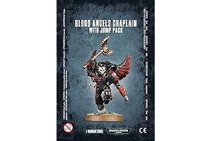 Games Workshop Warhammer 40k - Blood Angels Chaplain with Jump Pack -...