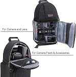 MOSISO Camera Sling Bag, DSLR/SLR/Mirrorless Camera Case Shockproof Photography Camera Backpack