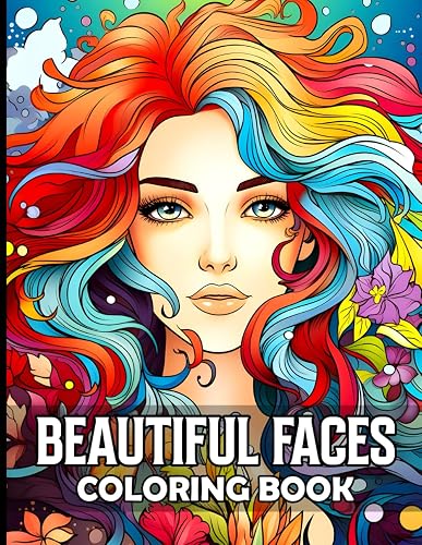 50 Women´s Portraits: A Coloring Book for Creative Minds. 50 Frauenporträts: ein Malbuch für kreative Köpfe.