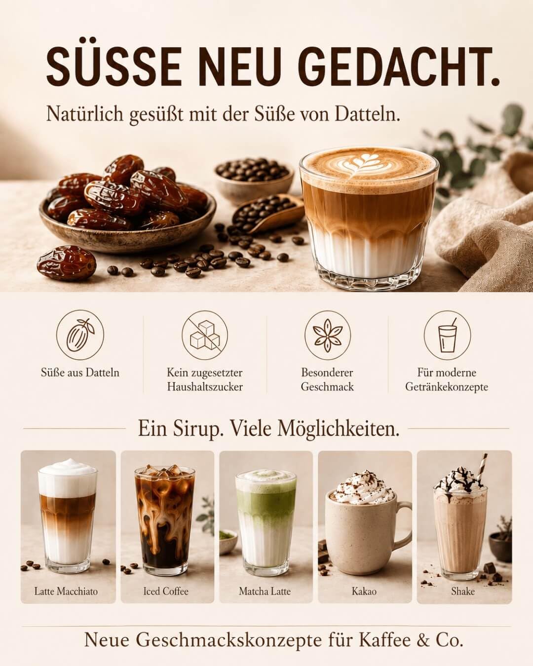 Coffeefair Haselnuss Sirup 6 x 1l PET Kaffeesirup