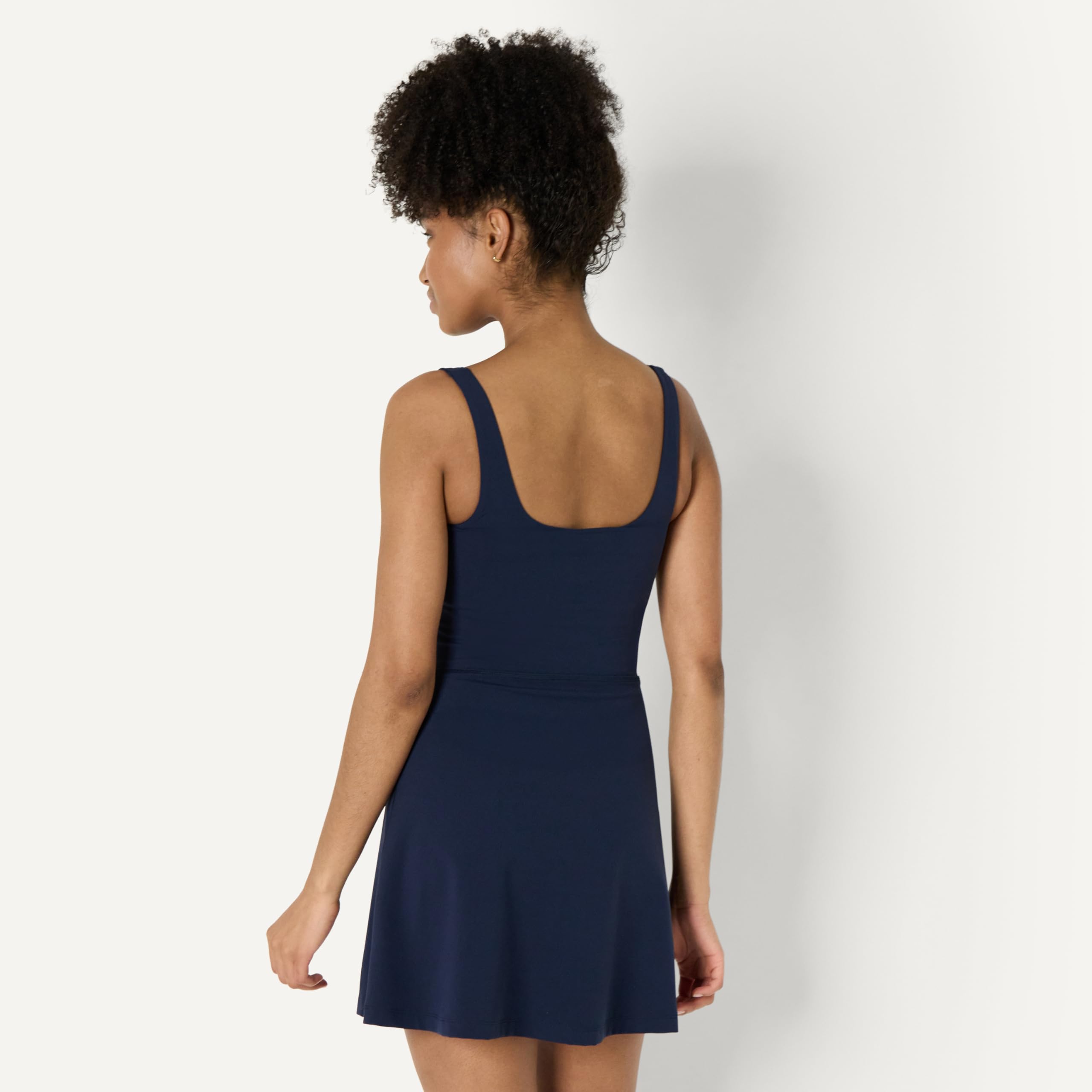 Amazon Essentials Vestido de Tenis Deportivo FormFlex, Largo y Suave Mujer