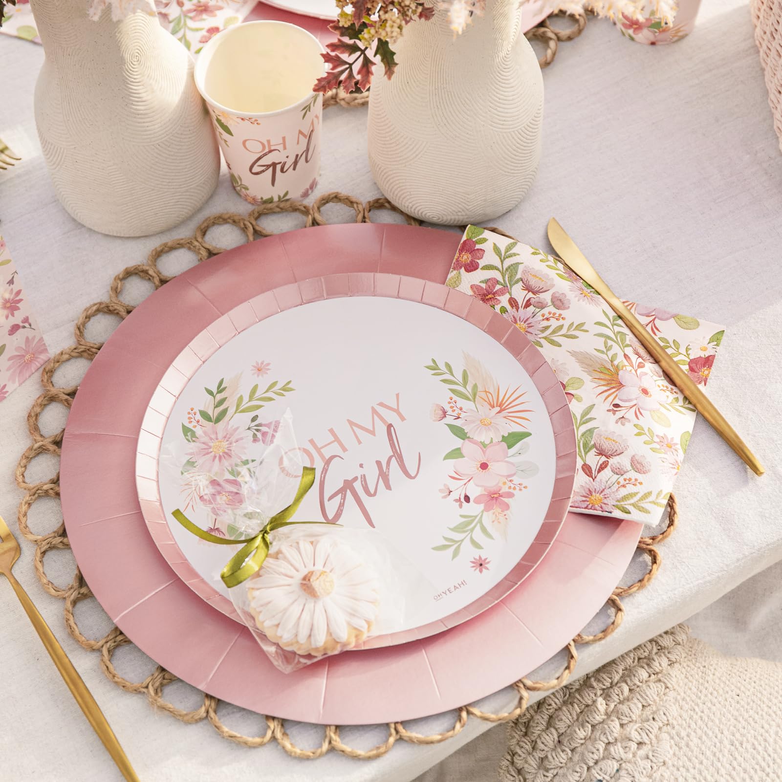 Kit decorazione azzurro Baby shower bambino 49 pezzi - Vegaooparty