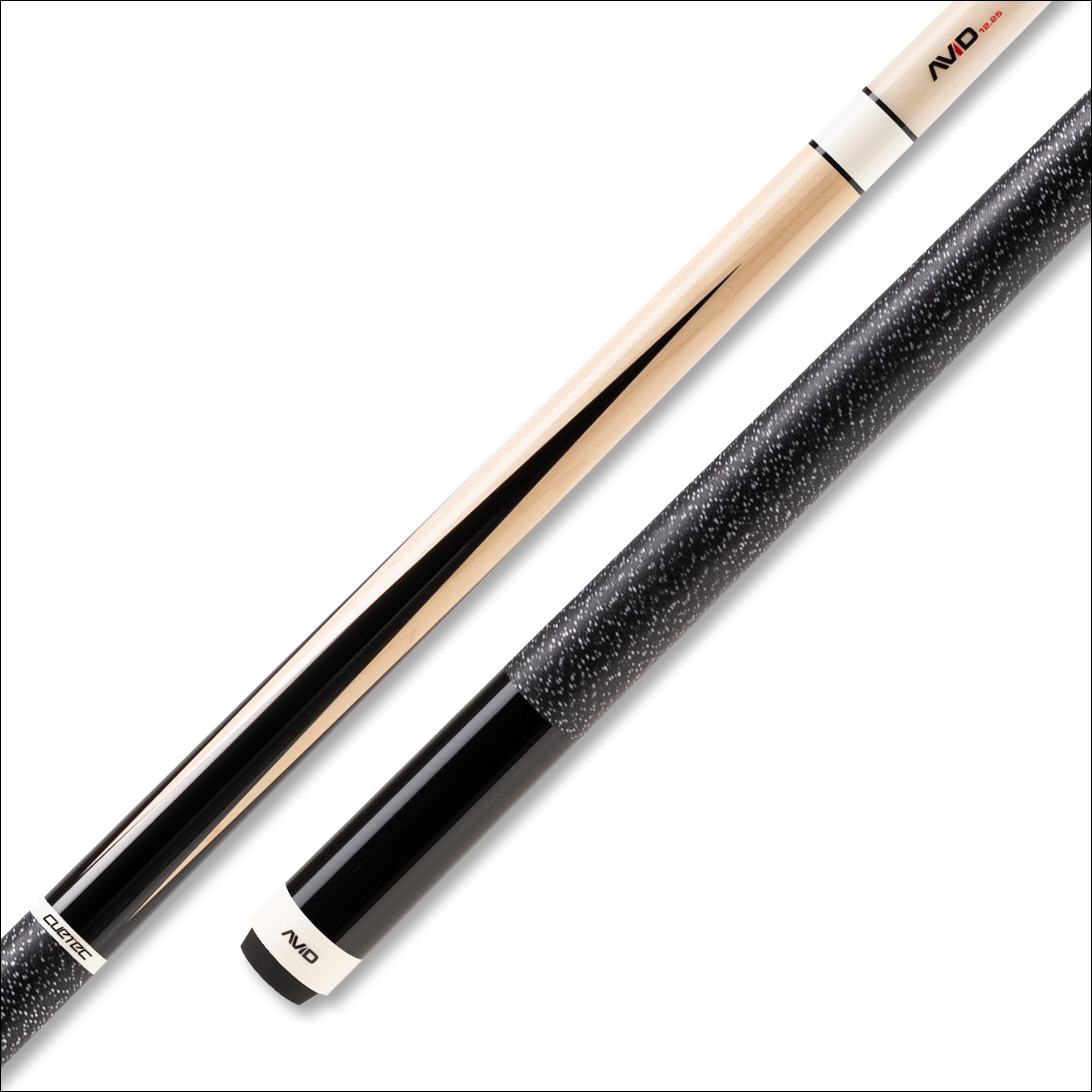Cuetec Avid Era Sneaky Pete Style Pool Cue (Natural 4 Point with Wrap, 12.75mm)