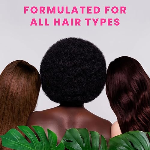 Miniatura 6 de Hussell - Suero para el cabello, sin enjuague con aceites de argán, macadamia y aguacate, vitaminas A, E, Pro B5, acondicionador para mujeres y