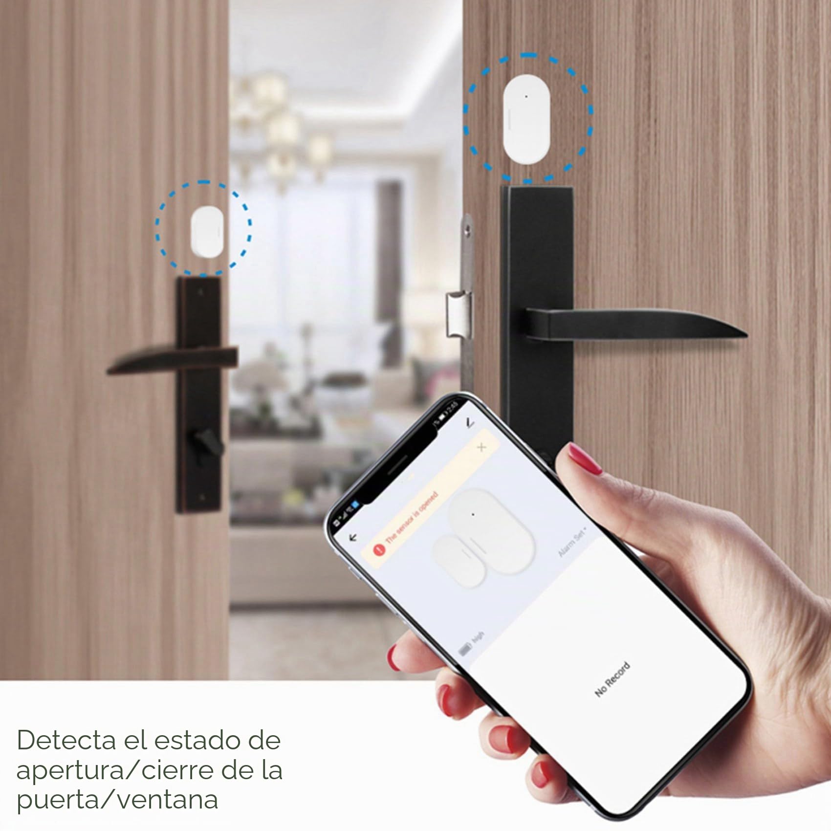 Tuya Zigbee - Sensor de puerta y ventana (10 unidades)