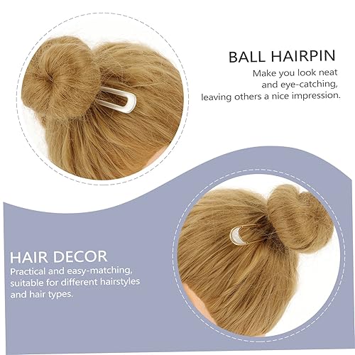 Miniatura 9 de 8 piezas de horquilla de metal en forma de U, accesorios para el cabello para mujeres, accesorios para el cabello para mujeres, kit de uñas de gel