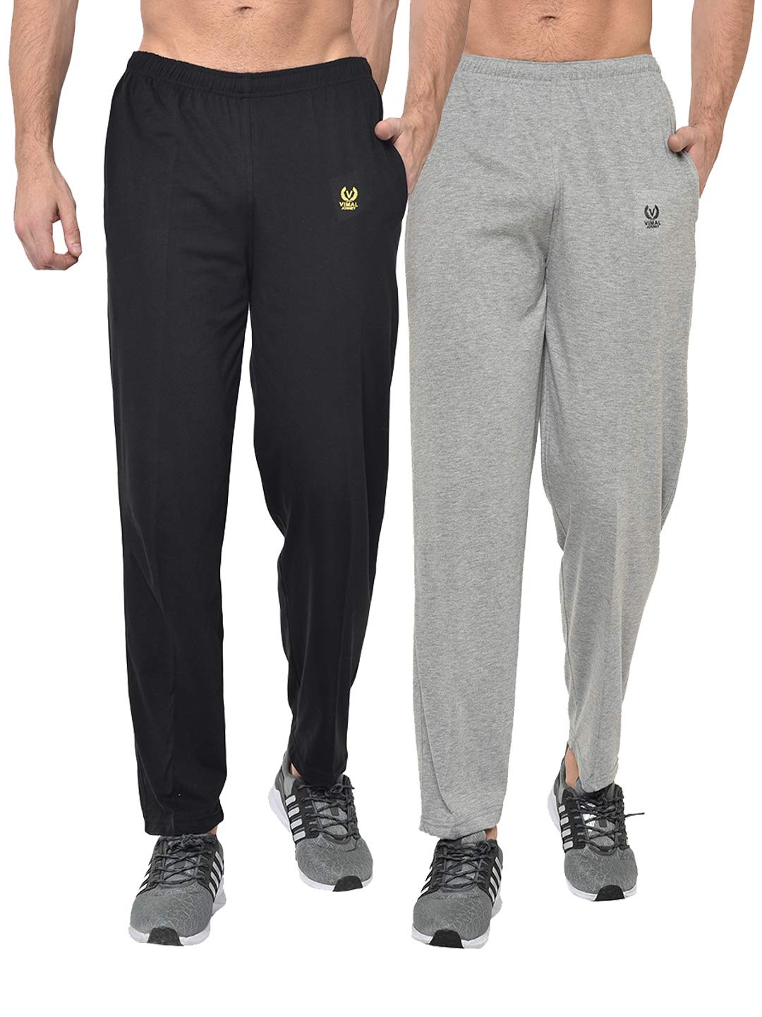 Mack Jonney Cotton Blend Casual Style Pyjamas for Men(Pack of 2)-D10_0002-P-picture-20