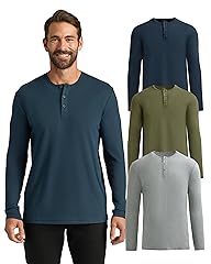 Heather Gray/Military Green/Navy (3-pack)