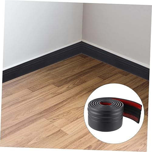 Miniatura 9 de Adhesivos de pared de 1 rollo de tiras adhesivas autoflexibles, base de calafateo autoespejo, riel de piso, despegar el techo, adhesivo para